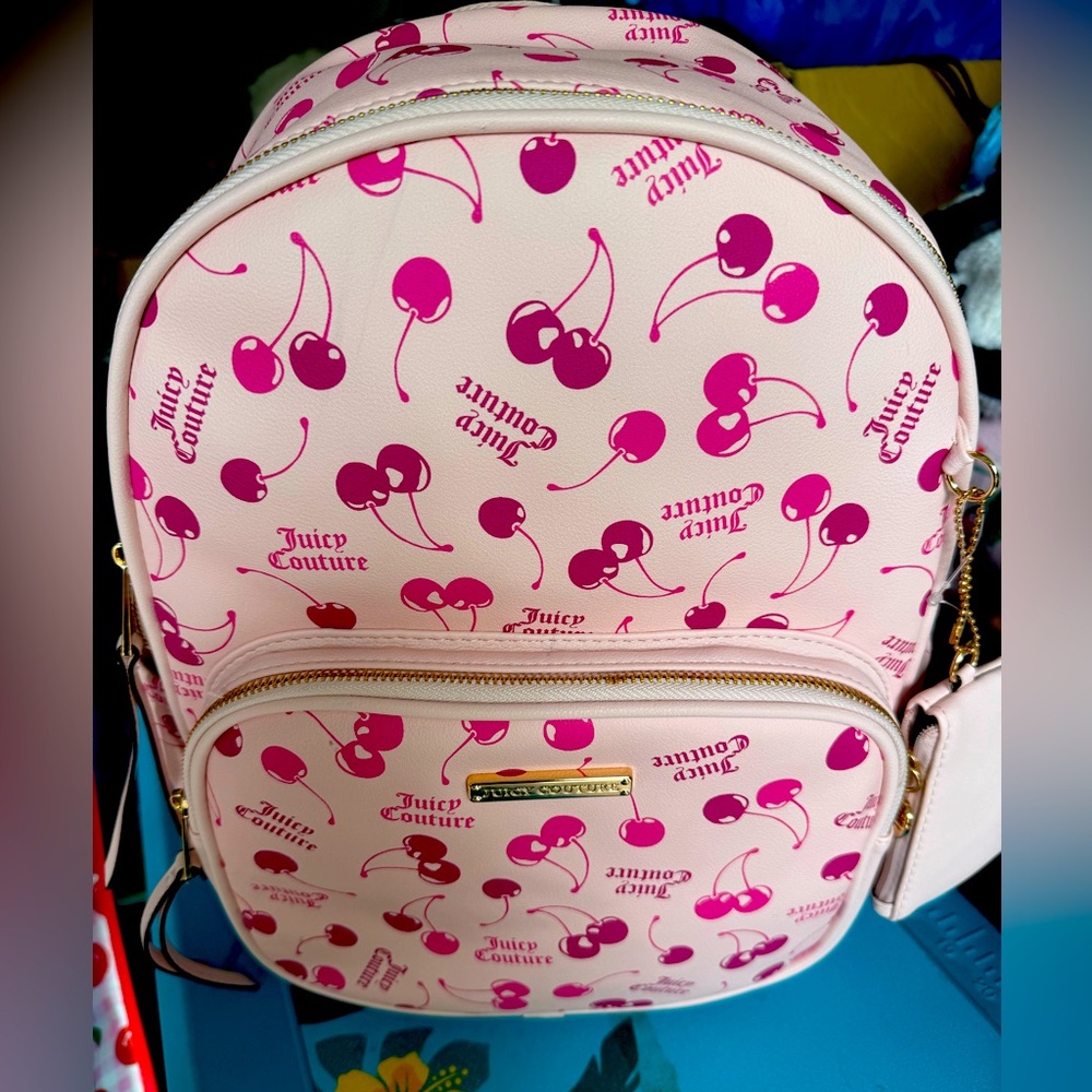 Juicy Couture Pink Cherry Backpack